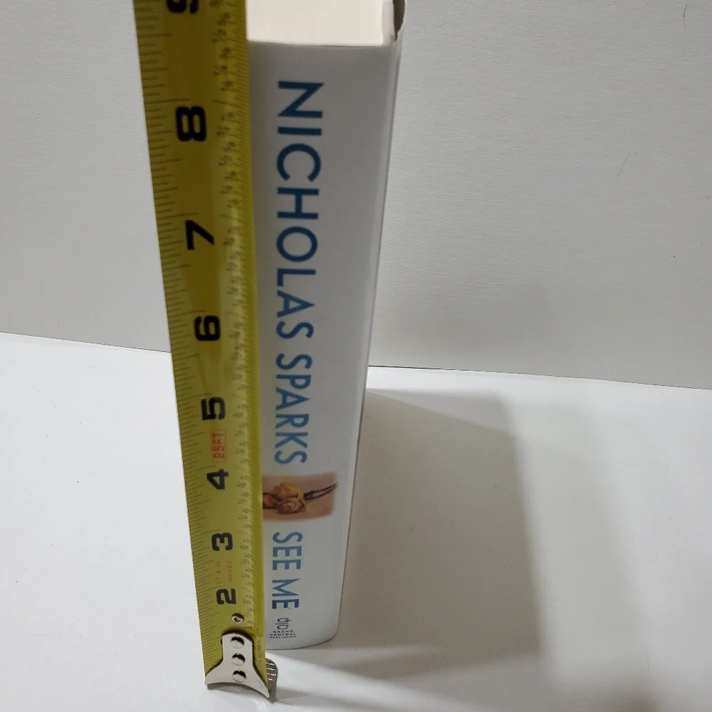 NWT Nicholas Sparks See Me Hardback book 📙📖